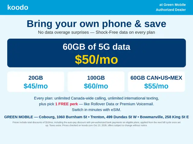 Koodo Deals