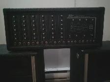 PEAVEY SOUND SYSTEM DE SON AND STAINLESS STEEL STANDS - Photo 3
