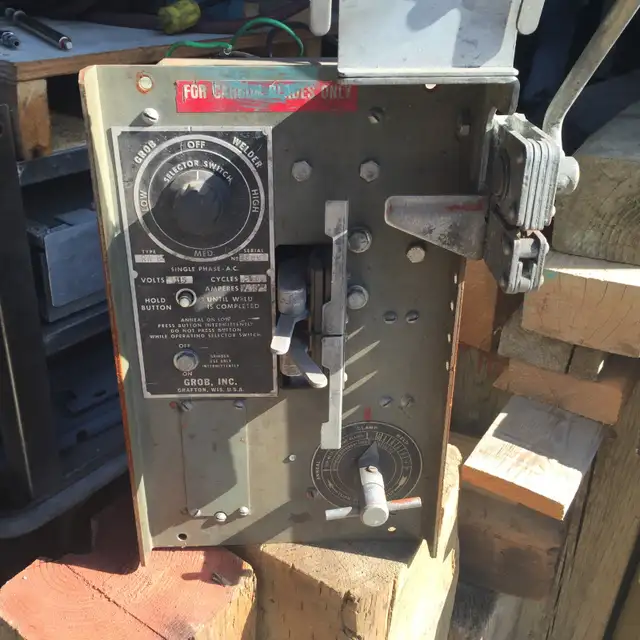 BANDSAW BLADE WELDER GROB