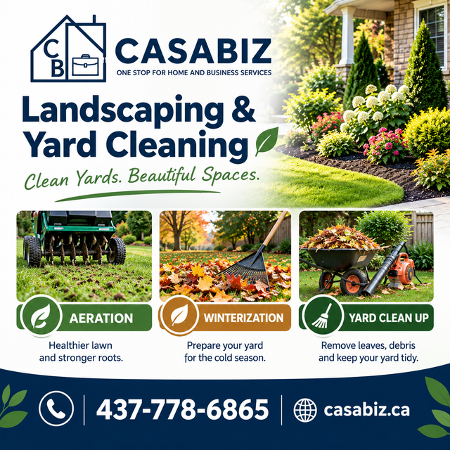 Landscaping/Yard cleaning
