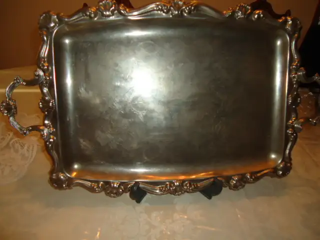 SILVER PLATED BIG TRAY