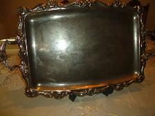 SILVER PLATED BIG TRAY - Photo 2