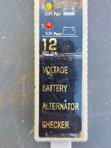 12 Volt Voltage Battery Alternator Checker Tester - Photo 4