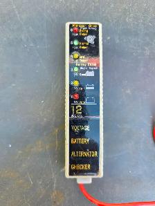 12 Volt Voltage Battery Alternator Checker Tester - Photo 6