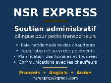 Soutien administratif bilingue pour petits transporteurs  paie,