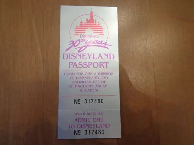 Disneyland passport