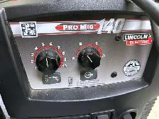 Lincoln 140 Pro Mig Wire Fed Welder No Regulator - Photo 2