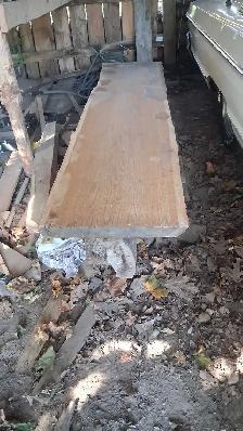 Live edge white oak - Photo 4