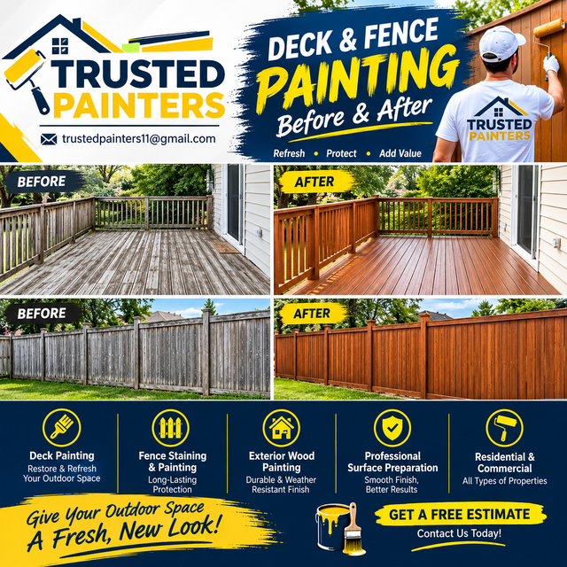 Affordable Deck & fence painter's
