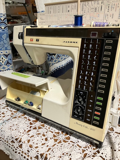 Janome Sewing Machine Memorycraft 6000