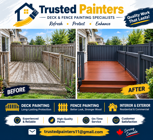 Refresh & restore your Deck and fence