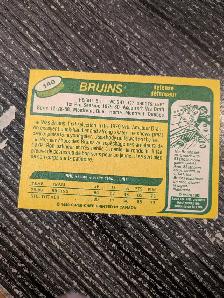 1980/81 Opc # 140 Ray Bourque Bruins rookie card - Photo 2