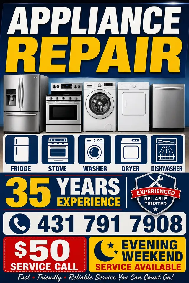 Dishwasher repairs