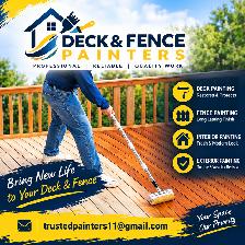 Fence painting  & renovation Deck Best quality