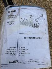 Agrifab 50 inch snowblower - Photo 2