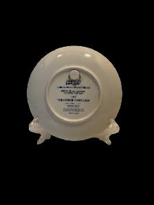 Ganz Bros Smurf Christmas Collectible Plate 1982 - Photo 2