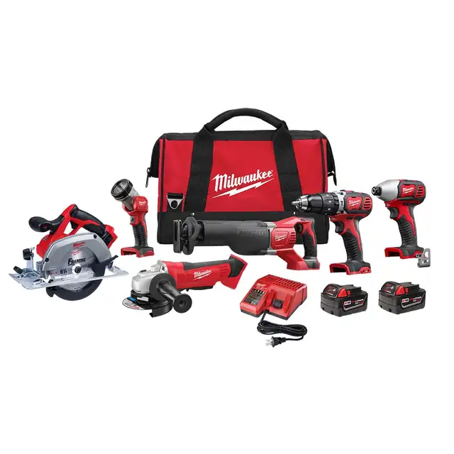 Milwaukee 2696-26 (6 Tool) M18 Combo Kit (NEW) $799