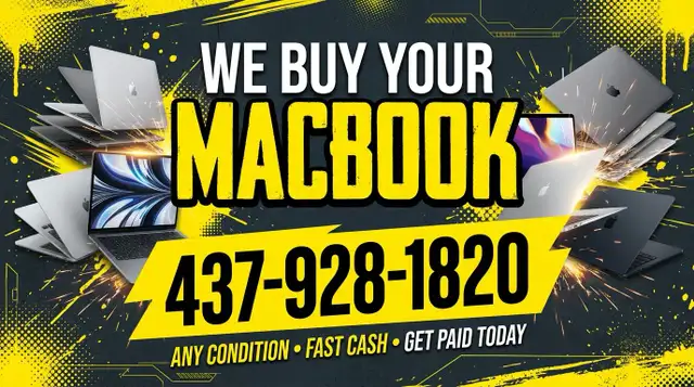 Your MacBook Could Be A Great Addition To Our Stock