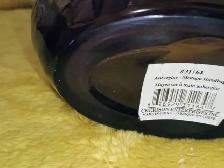 Purple Art Glass Handbag Vase / Basket by Design Society - Photo 3