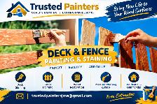 Exterior wood paints Deck and fence painting