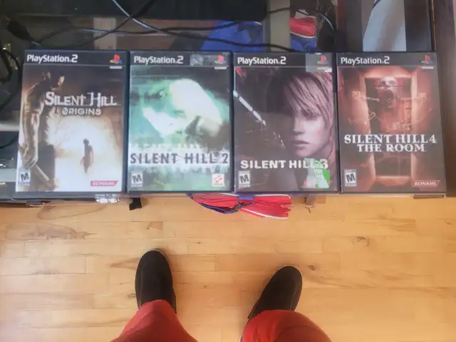 Silent hill de 1 à 4 ps2