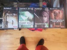 Silent hill de 1 à 4 ps2