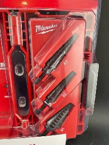 Milwaukee 48-89-9221 3 piece Step Drill bits NEW - Photo 3