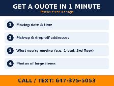 Scarborough Movers | 2 Movers $90/hr | Truck or Van | Same-Day - Photo 2