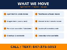 Scarborough Movers | 2 Movers $90/hr | Truck or Van | Same-Day - Photo 4