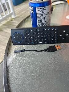 T.V remote, and mouse