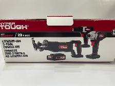 Hyper Tough 20v Tool Kit Drill/Impact/Saw/2xbatt/charger - Photo 2