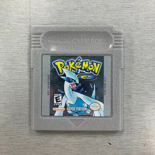 Pokemon Silver Version DRY BATTERY (Nintendo Game Boy, 2000)