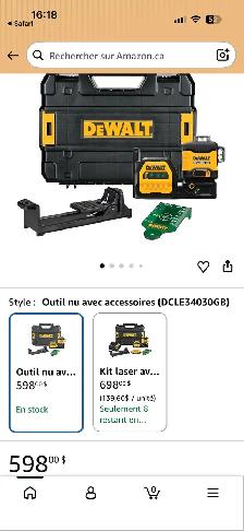laser dewalt 360 - Photo 4
