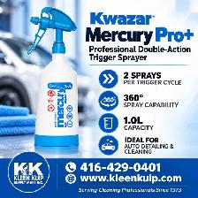 Kwazar Mercury Pro  Trigger Sprayers – Auto Detailing & Cleaning