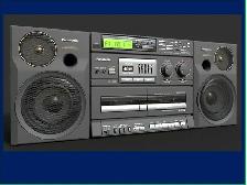 PANASONIC RX-CT990 BOOM BOX STEREO SYSTEM