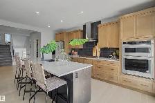 Never-Lived-In 4 Bed St. Albert Show Home Backing Pond   Solar - Photo 5