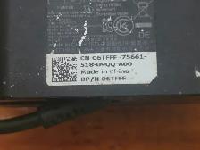 Dell OEM AC Adapter Laptop Charger 65W 19.5v Latitude XPS 6TFFF - Photo 2