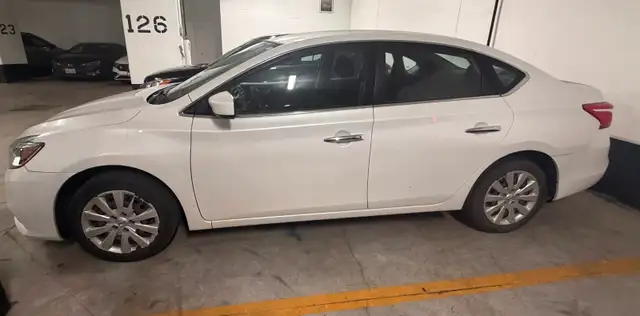 2018 Nissan Sentra SCVT Pearl White For Sale!