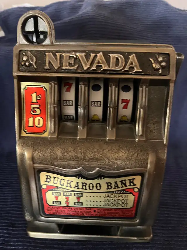 Antique Buckaroo Bank