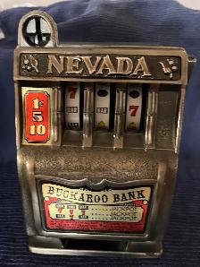 Antique Buckaroo Bank