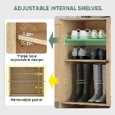 Brand New 2-Door 3-Door Shoe Cabinet From $209 to $279 - Photo 2