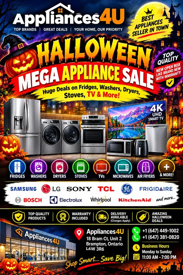 Massive Halloween Clearance - Premium Open-Box & Brand New