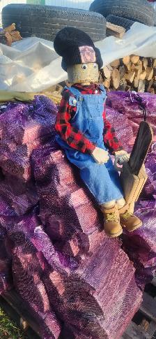 10.00 Large bag hardwood firewood