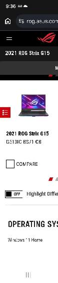 2021 ROG Strix G15G513IC-BS71-CB - Photo 2