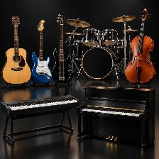 Musical Instruments and Instruction Materials.