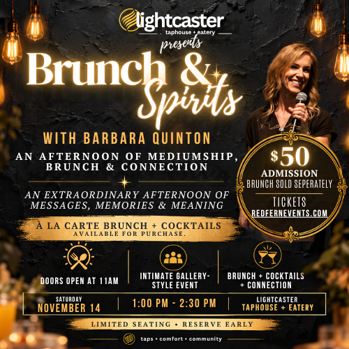 Brunch   A Medium Nov 14th 1-2:30pm at Lightcaster Orangeville