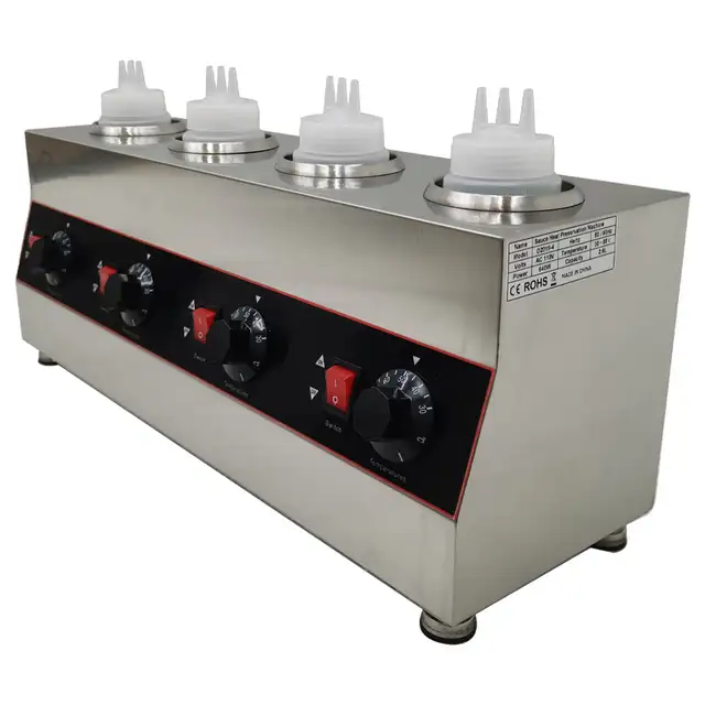 4 Pot Electric Sauce warmer 020288
