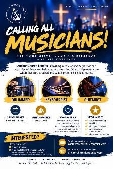 musicians - Drummer and Pianist