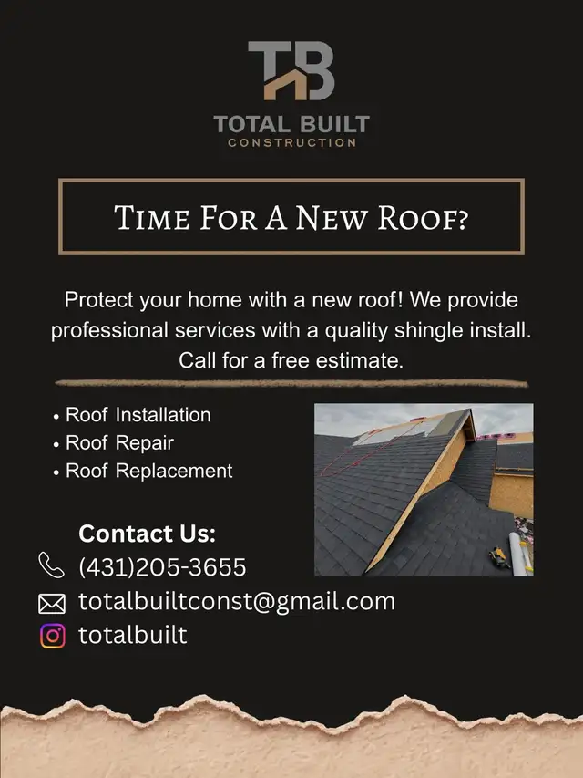 Roof repair/install
