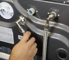 installation de laveuse-sécheuse. (438)738-7323